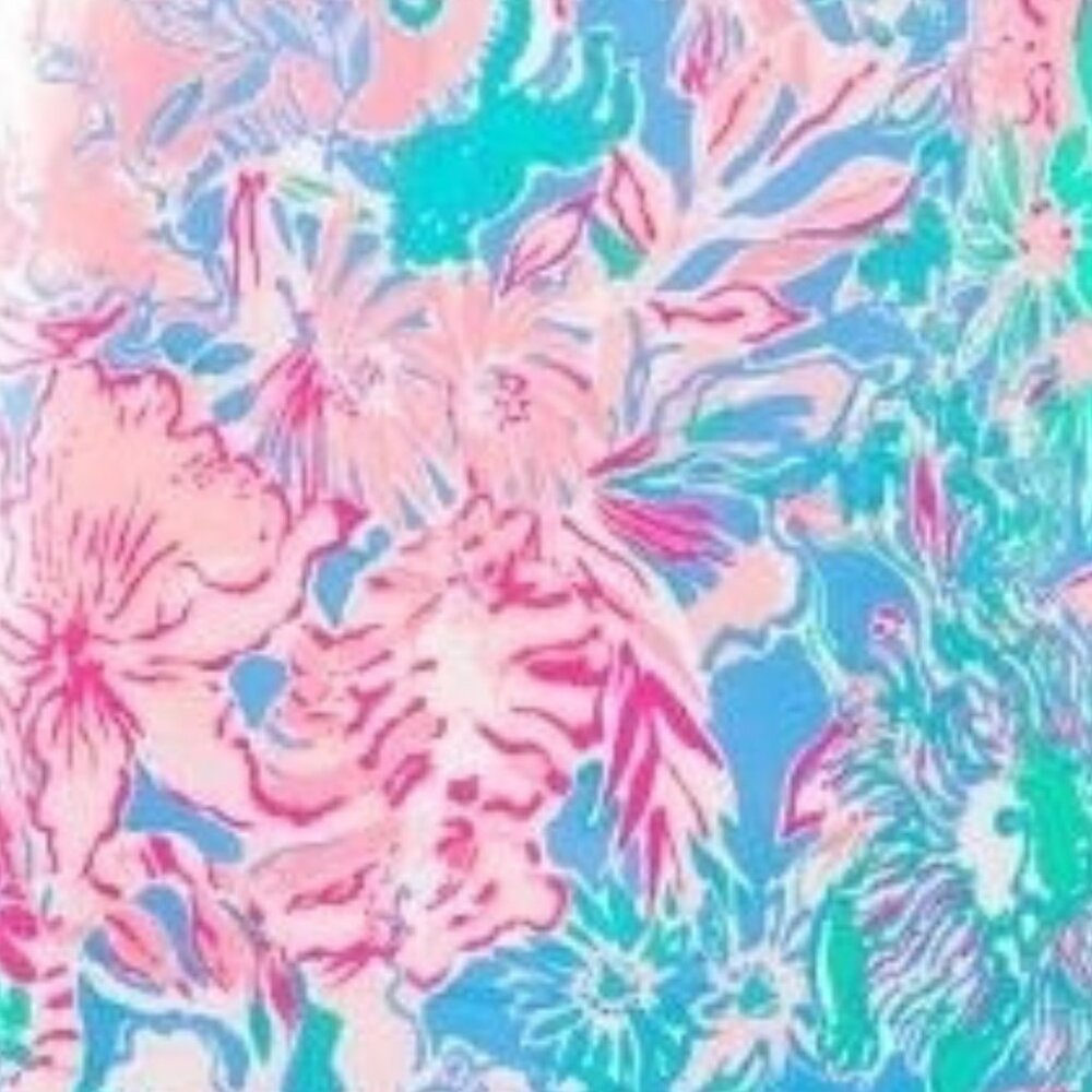 Lilly Pulitzer UPF 50+ Sophie Dress Blue Peri Viva La Lilly Women's Size Small. - Picture 4 of 4